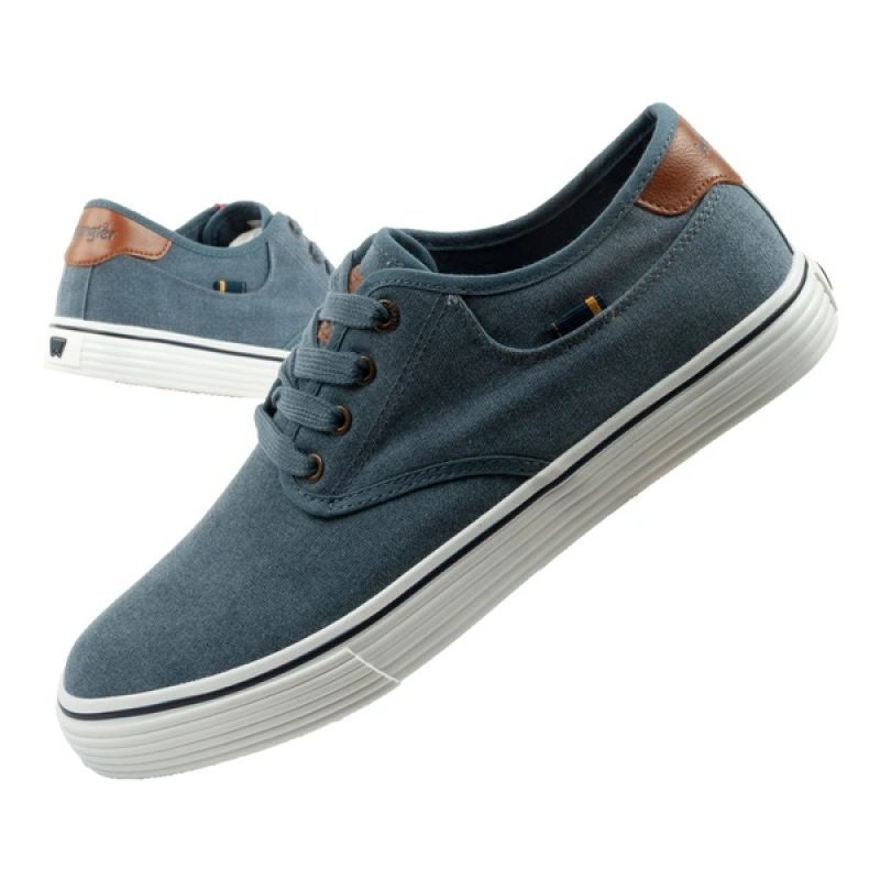 Wrangler men's Calypso Derby sneakers, blue, comfortable Wrangler