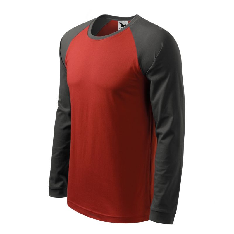 T-shirt Malfini Street LS M MLI-13023 marlboro red Clothing/Lifestyle/T-shirts/Malfini Malfini