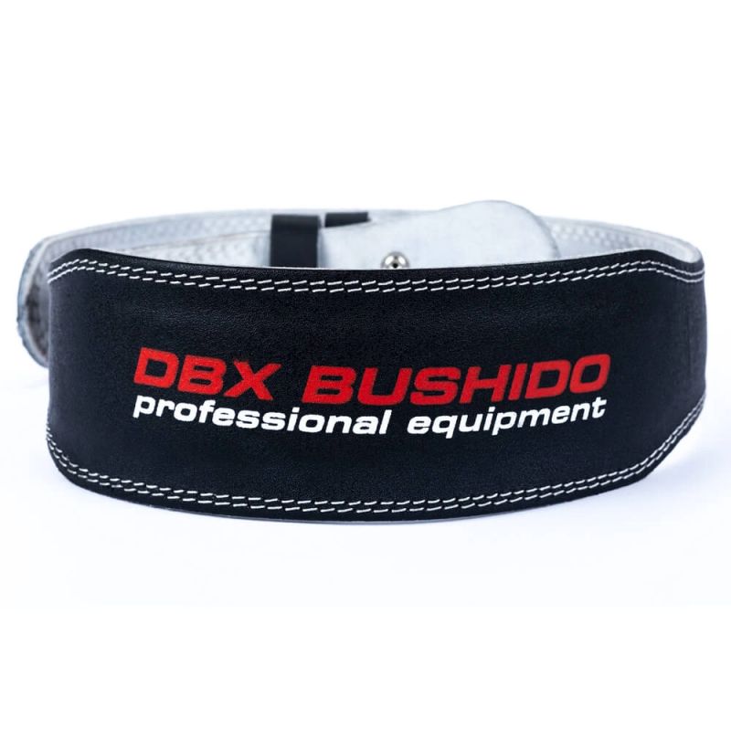 Leather bodybuilding belt DBX-WB-3-M DBX Bushido