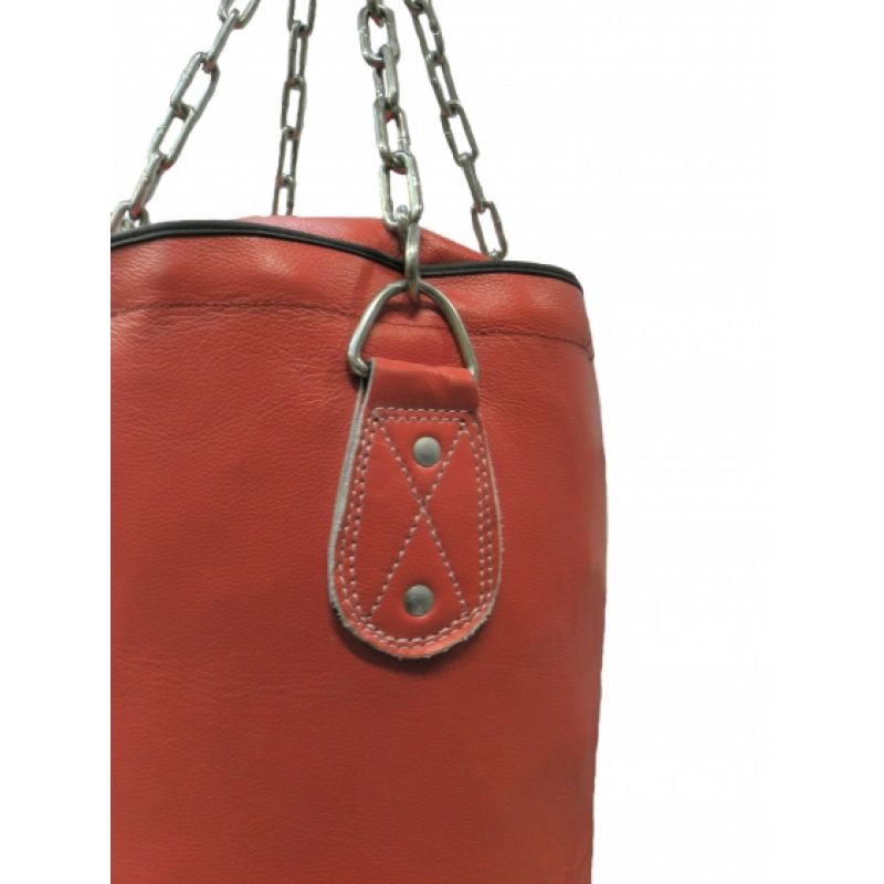 Leather punching bag 150/35 cm full WWS-STAR red In preparation Your Sports Performance