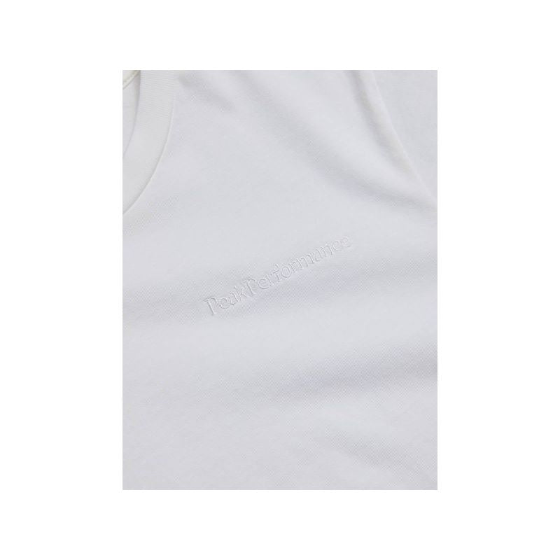 Peak Performance W Original Small Logo Tee White