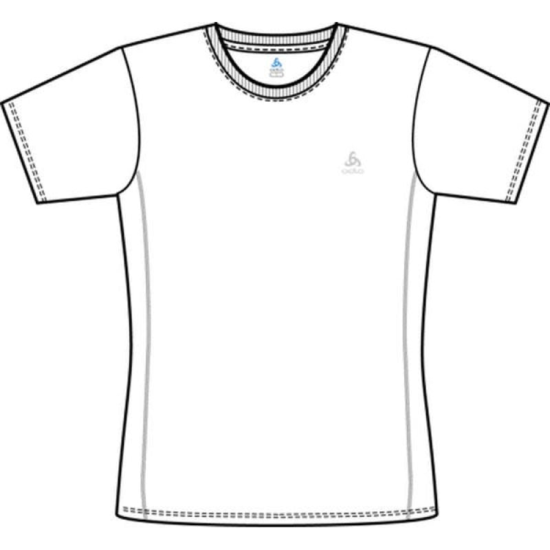 Technical T-Shirt with Short Sleeves and Crew Neck CATHERINE