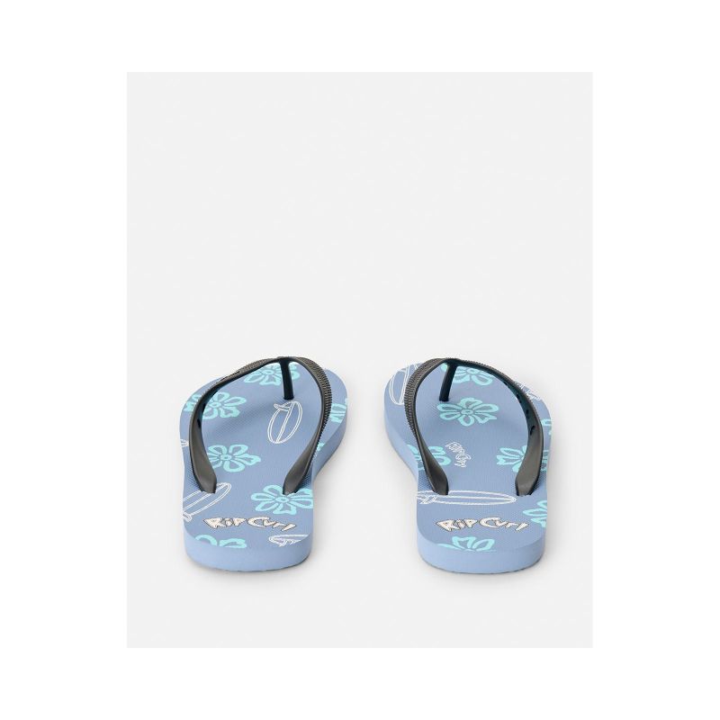 RIP CURL Sessions Bloom Open Toe Boys Flip-Flops - Boy Blue