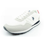 US Polo Assn sports shoes sneakers men's fashionable comfortable white Your Sports Performance