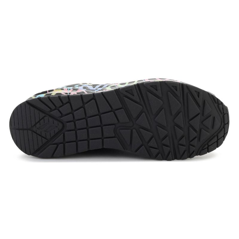 SKECHERS UNO-SPREAD THE LOVE BLACK/PURPLE/TURQUI 155507-BPTQ