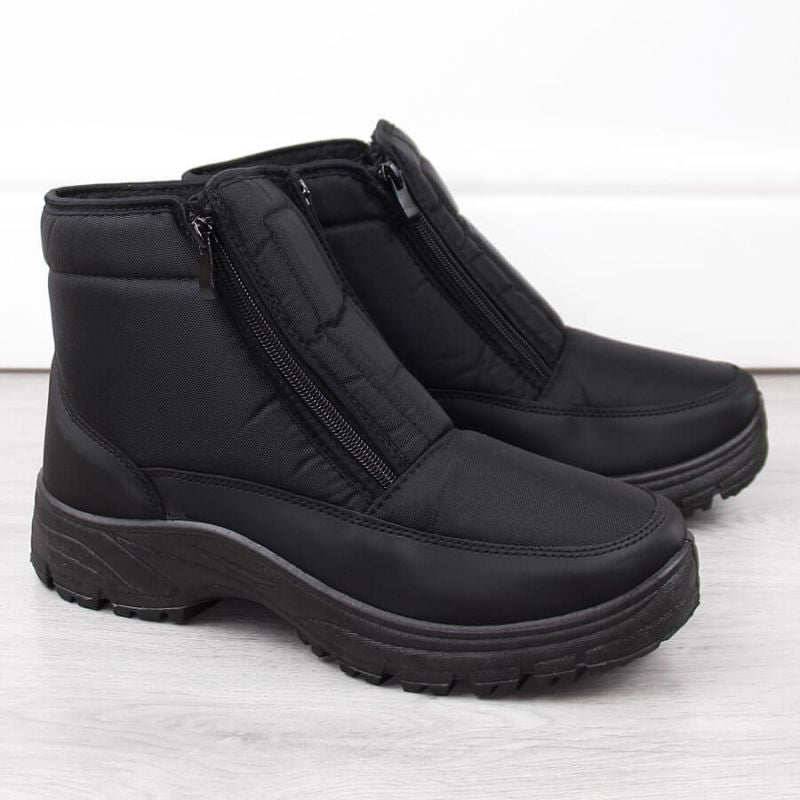 News M EVE439 black insulated snow boots Footwear/Outdoor/News Your Sports Performance