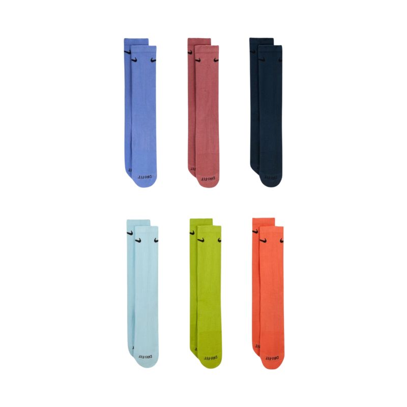 Nike Everyday Plus Cush Socks 6 Pairs SX6897 967 Nike