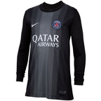 Nike PSG Goalkeeper Stadium 2025/26 Kids' Jersey Black HJ5267 010