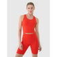 Women's quick-drying training crop top 4F 4FWSS25TFSLF413-62S *Kategoria tymczasowa Your Sports Performance
