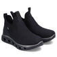 Rieker W RKR616 comfortable slip-on ankle boots, black Footwear/Lifestyle/Rieker Your Sports Performance