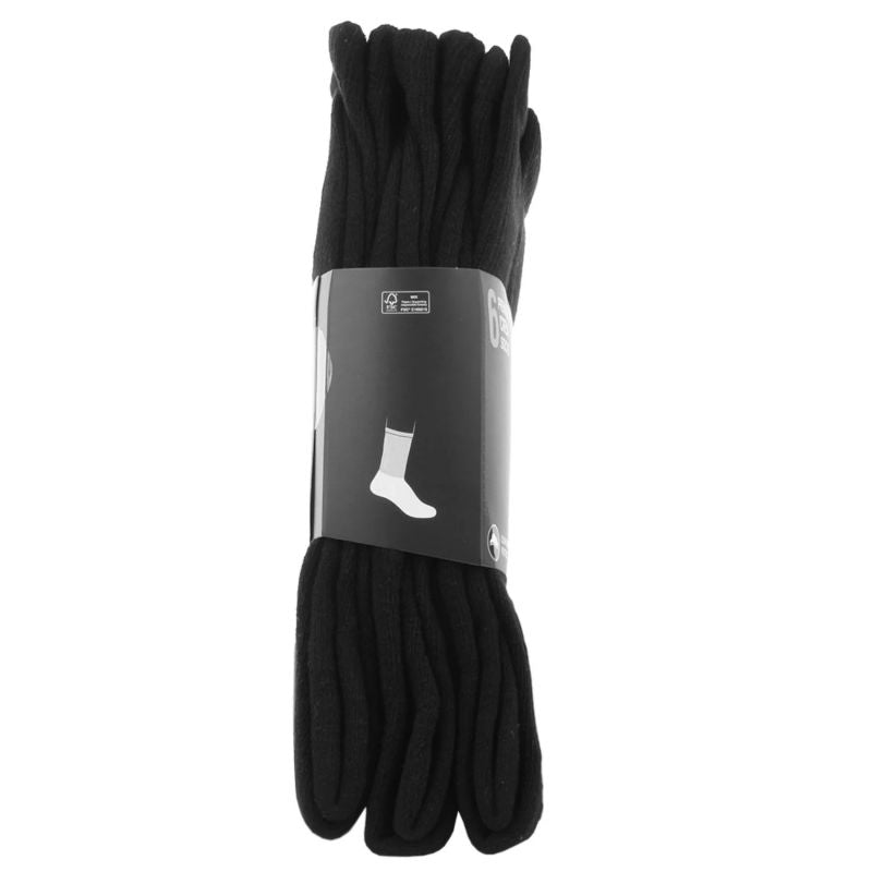 Skechers 6pk Core Crew LG Socks S118220-BLK Black 43–46