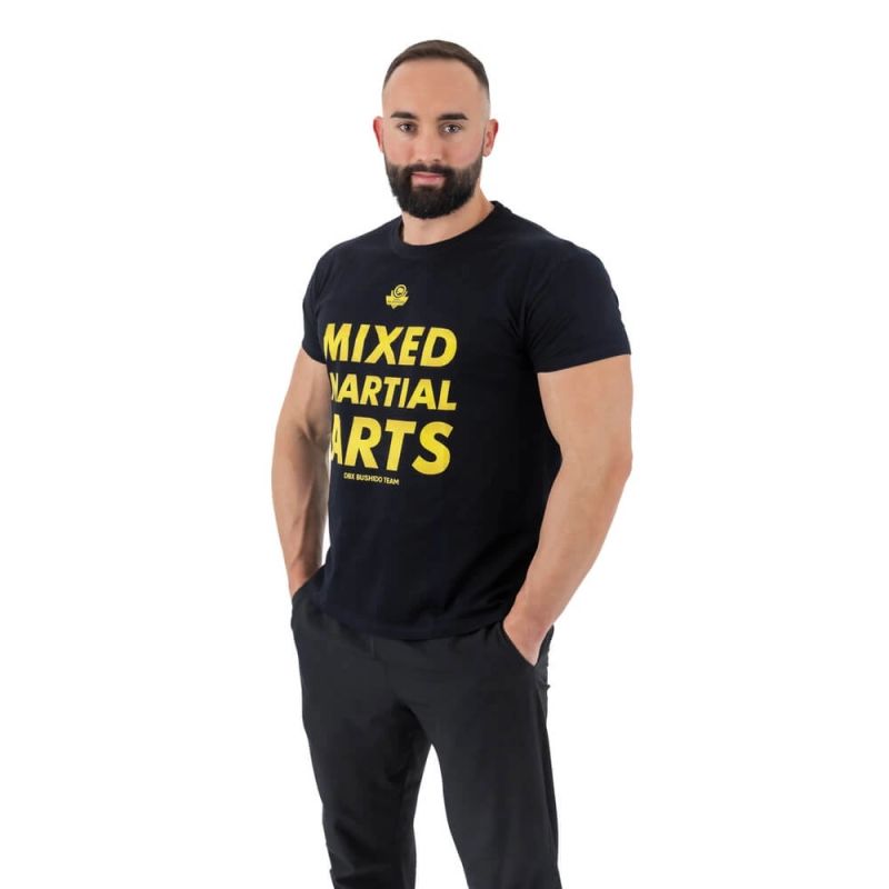 Mixed Martial Arts Cotton T-shirt - M ODZIEŻ - Koszulki treningowe Your Sports Performance