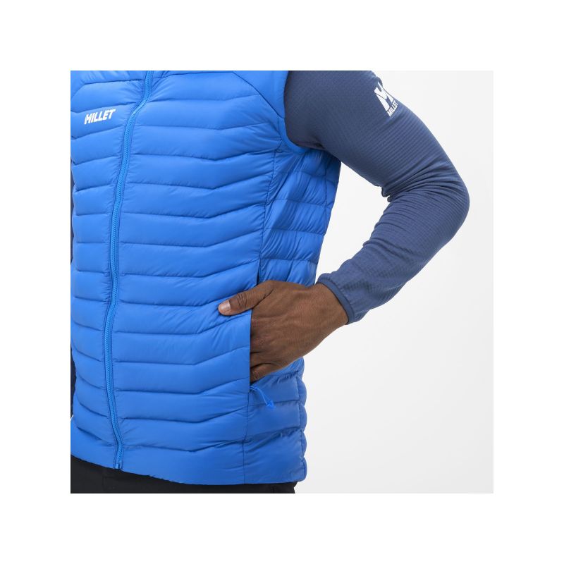 MILLET Evole Light 700 Vest M blue men's vest