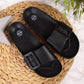 Black beach slippers Big Star W FF274A389 Footwear/Outdoor Your Sports Performance
