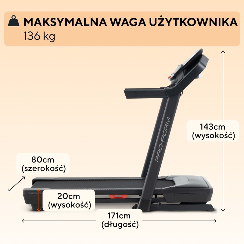 PROFORM CARBON TL ELECTRIC TREADMILL In preparation Your Sports Performance