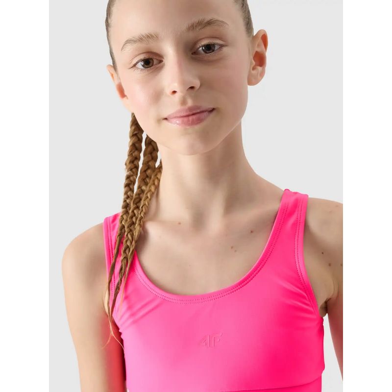 Two-piece swimsuit for girls 4F JUNIOR 4FJWMM00UBKSF027-55N *Kategoria tymczasowa Your Sports Performance