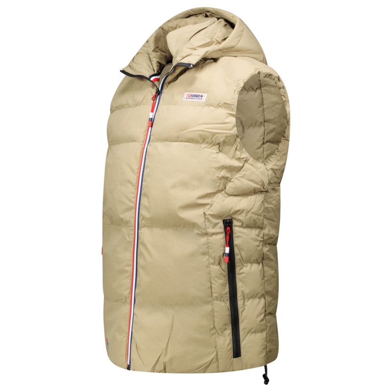 Men’s vest Geographical Norway VITO BEIGE DB MEN 001 (WZ6241H/GN-BEIGE)