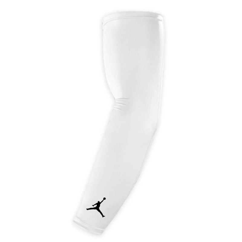 Air Jordan SHOOTER SLEEVES elbow sleeve white - 2 pieces - JKS04101 Akcesoria i sprzęt koszykarski/Sprzęt i akcesoria treningowe Your Sports Performance