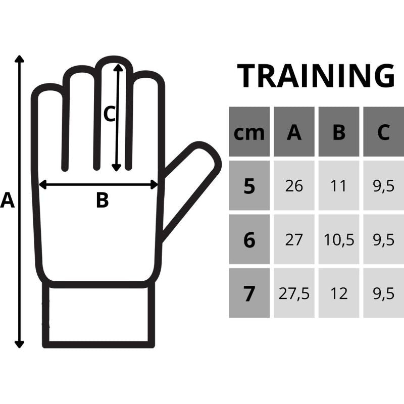 ENERO TRAINING GOALKEEPER GLOVES SIZE 5 Clothing Your Sports Performance