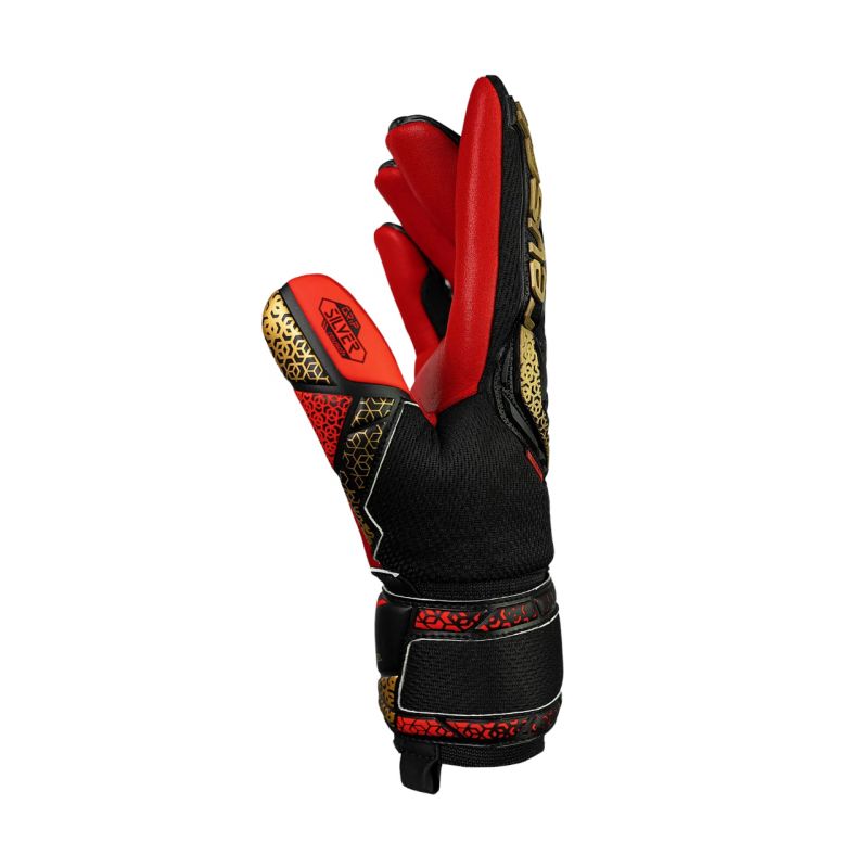 Reusch Attrakt Freegel Silver Jr 5572235 7075 Goalkeeper Gloves Accessories/Gloves Your Sports Performance