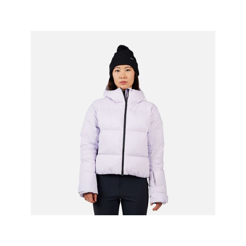 ROSSIGNOL W DAILLE DOWN JKT women's ski jacket gray