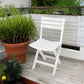 SET OF 4 KOMODO PLASTIC FOLDING CATERING CHAIRS WHITE Dom I Ogród/Meble Ogrodowe/Krzesła Your Sports Performance