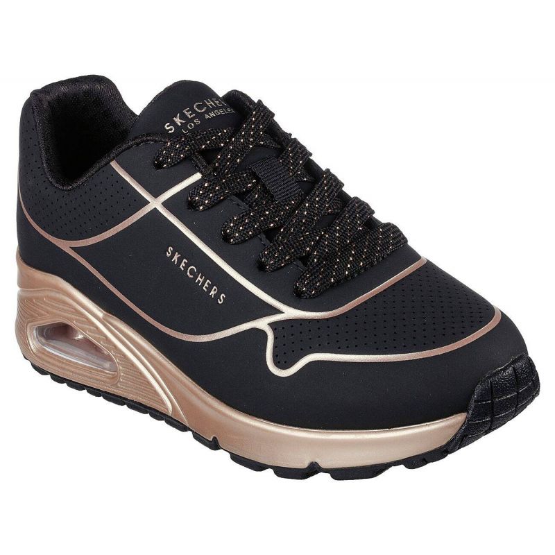 Skechers Uno Gen1 Cool Heels JR 310538L-BKRG shoes Footwear/Lifestyle/Skechers Skechers