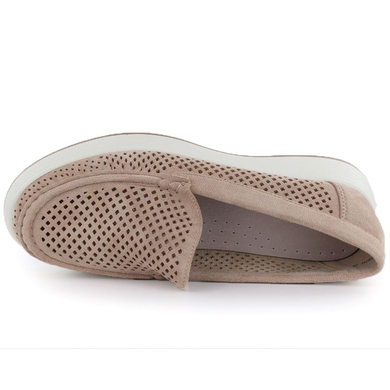 Women's openwork nude platform shoes Sergio Leone MK097H Sergio Leone