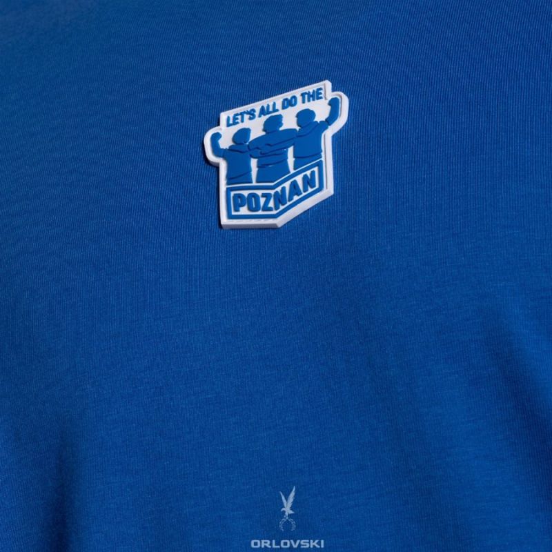The Poznań Fans T-shirt Blue M KKS Lech