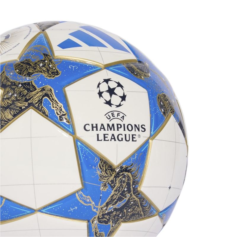 adidas UCL Mini 25/26 League Stage Football White, Blue, and Gold JP1544 Accessories/Balls/Football/Champions League 2025 Adidas