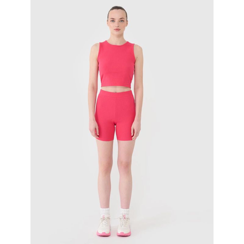 Women's short knit leggings 4F 4FRSS25TSTIF016-54S *Kategoria tymczasowa Your Sports Performance