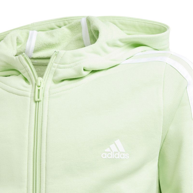 Adidas 3 Stripes Full-Zip Hoodie Jr IS2632 Clothing/Lifestyle Adidas