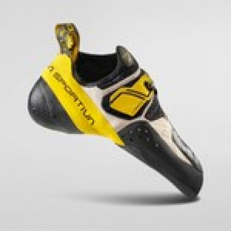 Solution-white-yellow-38.5 LA SPORTIVA shoes Odzież militarna/Buty Your Sports Performance