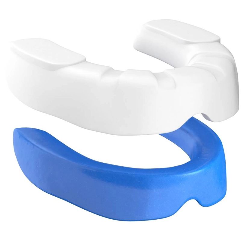 Gel Mouthguard + Box - White and Blue | GelTech ochraniacze zębów Your Sports Performance
