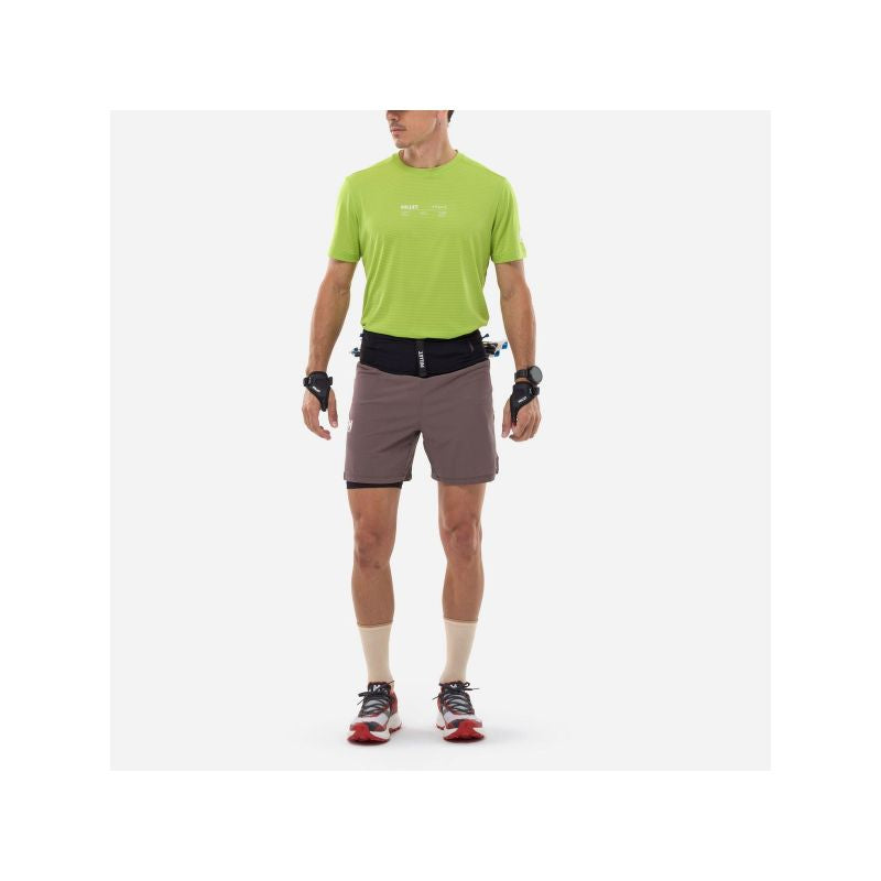 MILLET Intense 2In1 Short M purple men's shorts