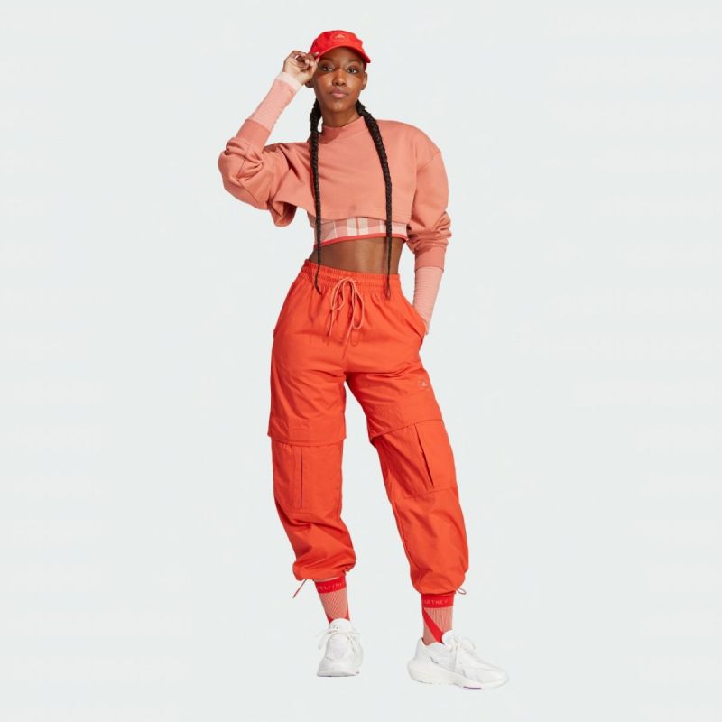 Adidas by Stella McCartney TrueCasual Cropped Sportswear Sweatshirt W HT1111 Clothing/Lifestyle/adidas Adidas