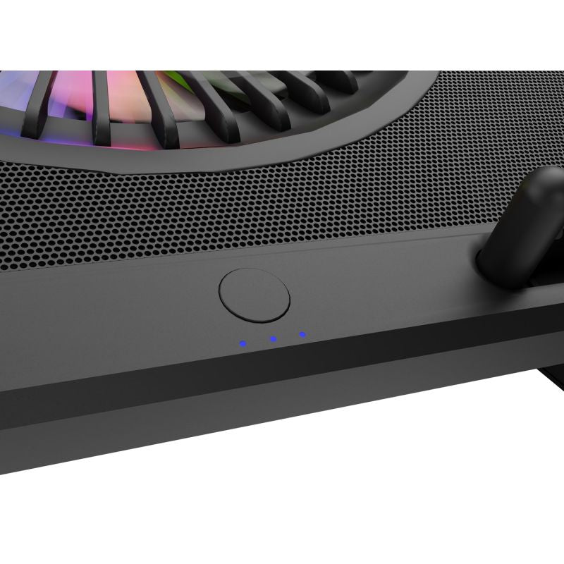 GENESIS Oxid 850 cooling pad for laptop 43.9 cm (17.3") 2500 RPM Black Chłodzenie/Podstawki pod notebooki Your Sports Performance