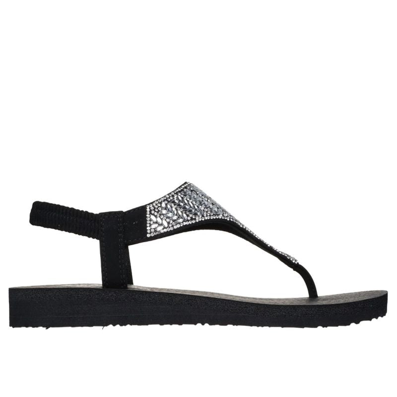 Skechers Meditation Sandals - Glamorous Muse W 119774-BLK Footwear/Lifestyle/Skechers Skechers