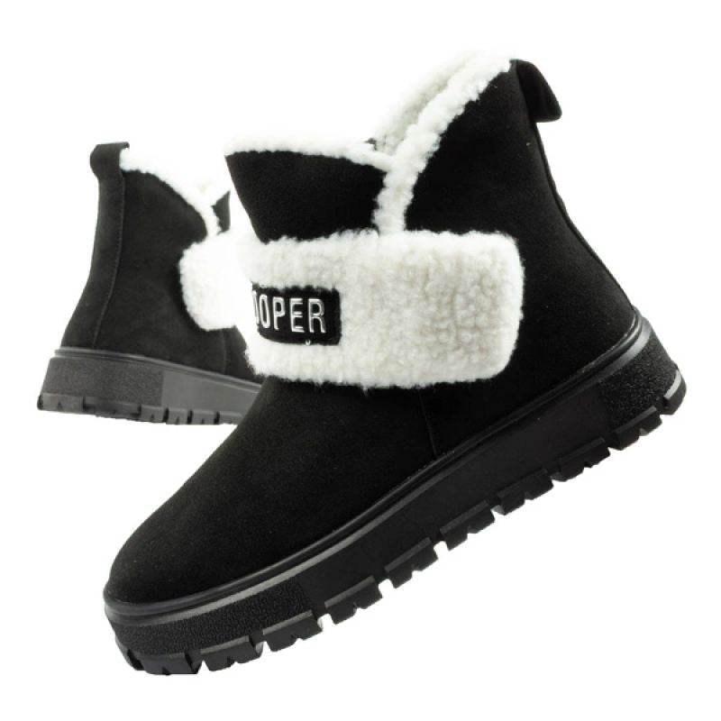 Lee Cooper women's boots winter boots fashionable sheepskin insulated leather Lee Cooper