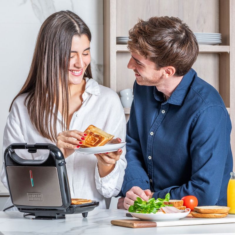 Black+Decker BXSA753E Sandwich Maker AGD - Produkty/Opiekacze Your Sports Performance