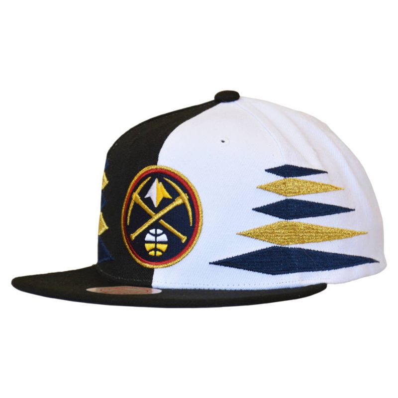Mitchell & Ness NBA Diamond Cut Denver Nuggets Cap - HHSS1093-DNUYYPPPBKWH Odzież/Czapki/Czapki z daszkiem Your Sports Performance