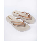 Ipanema women's flip-flops Bossa Soft comfortable beige fashionable Ipanema