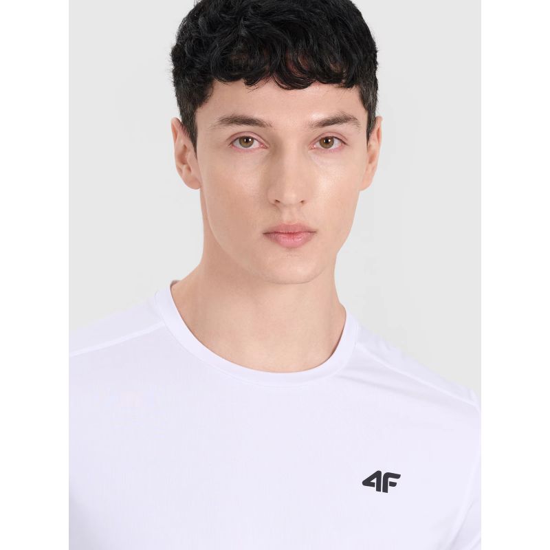 Men's quick-drying training T-shirt 4F 4FWMM00TFTSM1830-10S *Kategoria tymczasowa Your Sports Performance