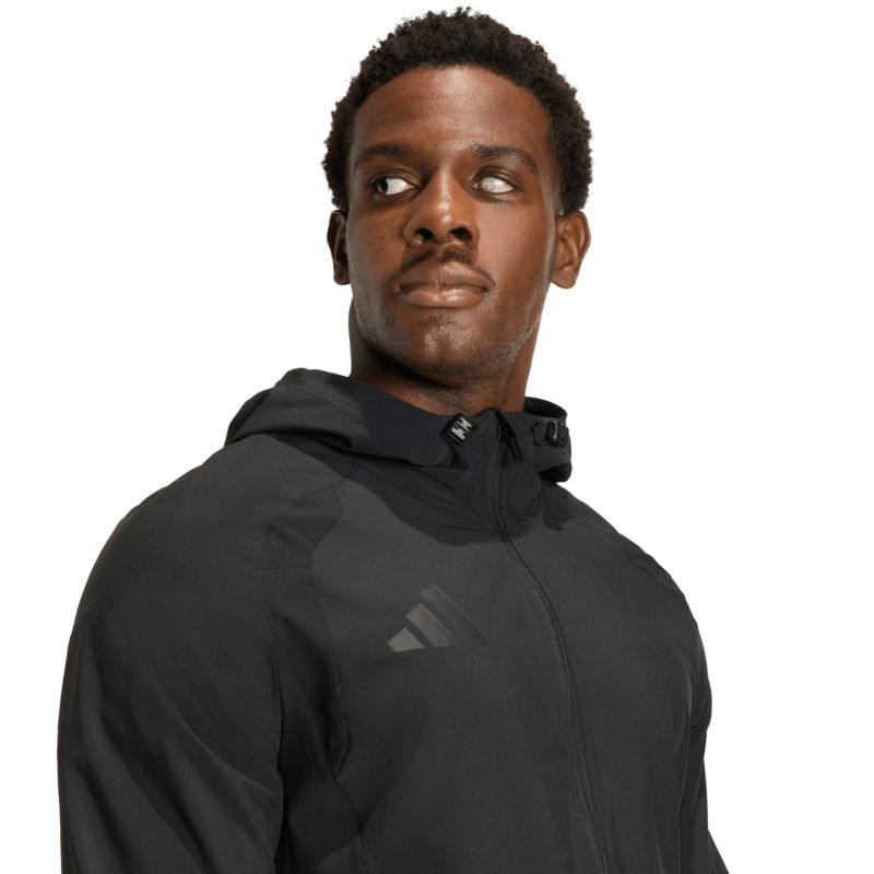Men's adidas Tiro 26 Travel Windbreaker Jacket Black JM5539