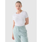 Slim T-shirt with print for women 4F 4FWMM00TTSHF1846-10S *Kategoria tymczasowa Your Sports Performance