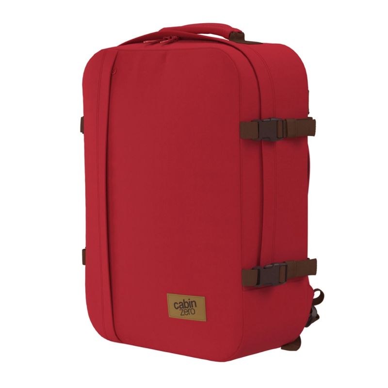 Cabin Zero Classic 44L Travel Backpack Red - CZ062303 Akcesoria i sprzęt koszykarski/Torby i plecaki Your Sports Performance