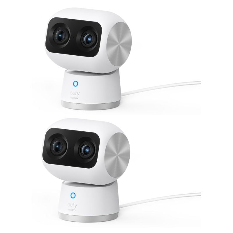 Anker Eufy | Indoor Security Camera | S350 | Wide-Angle Lens | Tabletop | Micro SD Card, Max 128GB | White CCTV IP/Kamery Your Sports Performance