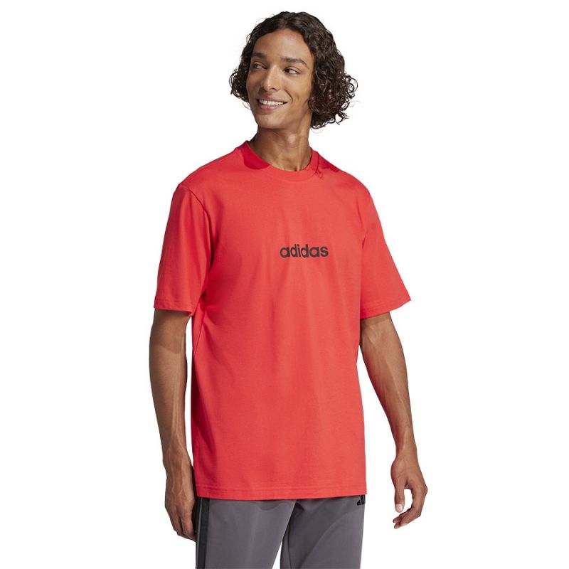 adidas Single Jersey Linear Tee M JE8994 Clothing/Lifestyle/T-shirts Adidas