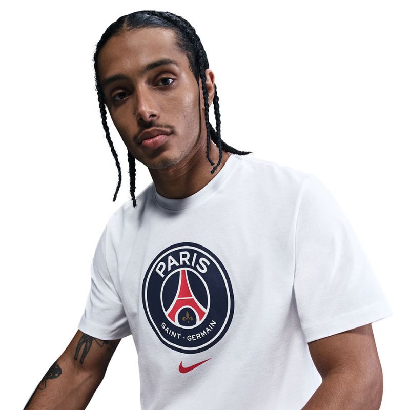 Nike PSG Crest Tee HQ8328-100 Clothing Your Sports Performance