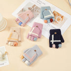Women's/children's winter phone gloves - black Hurtel
